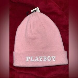 PLAYBOY Soft Pink Knit Beanie- NWT
